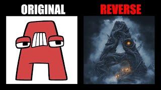 Reverse Alphabet Lore But In Scary (A-Z...) - Alphabet Lore Meme Animation - TD Rainbow