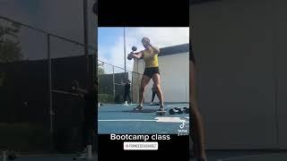 Circuit training workout