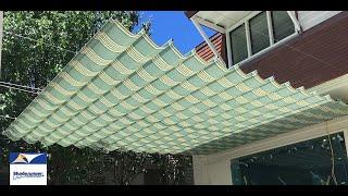 SHADERUNNER® Retractable Shade Sail by SOLTEX