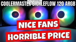 Coolermaster Sickleflow 120mm ARGB 3 In 1 PC Case Fan Kit Unboxing