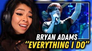 SO BEAUTIFUL!! | Bryan Adams - "Everything I Do" | FIRST TIME REACTION | (Live At Wembley 1996)