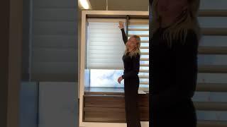 Silhouette Privacy Sheer Shadings with PowerView Automation by Hunter Douglas