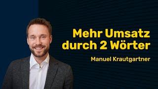 Mehr Umsatz durch 2 Wörter: Zusatzverkauf ganz einfach gemacht