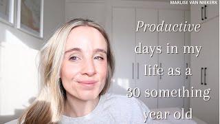 productive days in my life | South African Youtuber