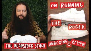 {UNBOXING} ON RUNNING "THE ROGER" CENTRE COURT, ROGER FEDERER'S SNEAKER REVIEW & ON FOOT VEGAN UPPER