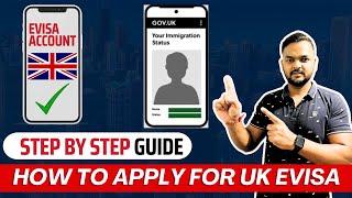 How to apply for eVisa for UK | How to create e visa uk | Step by Step Complete Guide