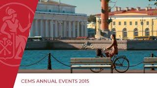 CEMS Annual Events 2015, GSOM SPbU - Join our business family!