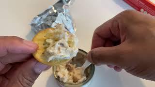 Mukbang - Tuna and Crackers