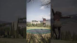 Landscape and Jump at Reschio Estate