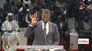 Sénégal : le nouveau président Bassirou Diomaye Faye a prêté serment • FRANCE 24