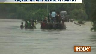 President Pranab Mukherjee's village Mirati and other 50 villages under water