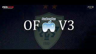 Option File AndrewPes V3 | PES 2018 PS3 [TRAILER]