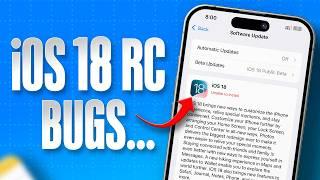 Stable iOS 18 RC Features, Bugs & New Camera Pause Features