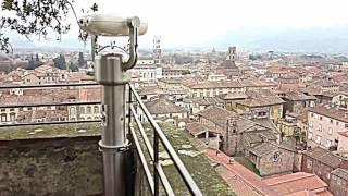 The view from Guinigi Tower in Lucca-Italy 卢卡 (February 2017)