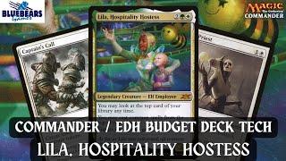 Lila, Hospitality Hostess | Magic the Gathering Commander budget deck tech | EDH | token swarm build