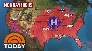 Brutal heat dome in Midwest sends temps into the upper 90s