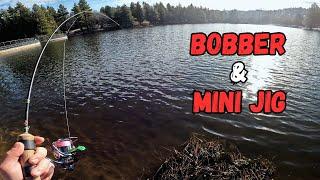 Using a Bobber and Mini Jig to Catch Trout - Tips & Tricks