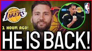 A BIG STAR is back in L.A.! The Lakers are making a BIG roster change! TODAY'S LAKERS NEWS