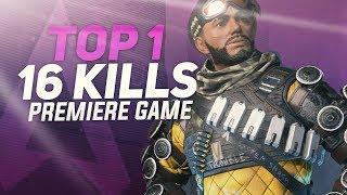 ON DÉTRUIT LE LOBBY ! 1 ÈRE GAME TOP 1 16 KILLS ! APEX LEGENDS (Battle Royale)