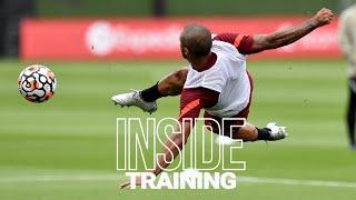 Inside Training: Thiago's scissor kick & loads of goals ahead of Norwich.