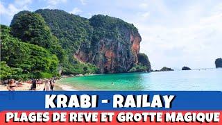 Krabi - Railay Beach : Entre Falaises Spectaculaires et Eaux Cristallines