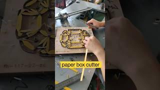 how to adjust wooden cutter on paper cutting machine