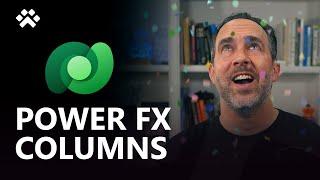 Power Fx Dataverse Formula Columns - Power CAT Live