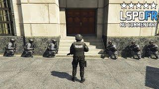 GTA 5 SWAT NOOSE Patrol - Armed Pacific Bank Heist! (LSPDFR GAMEPLAY)