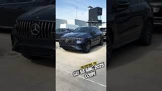 The 2025 GLE 53 AMG Coupe in Twilight Blue color received an update!! #gle53 #2025cars #viralshorts