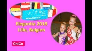 Elegantia 2018. RSG competition in Lille, Belgium. Соревнования по гимнастике в Бельгии!