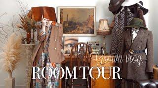 [Room Tour] Retro and antique room  Vintage furniture and Interior |DIY|room make over |Renovation