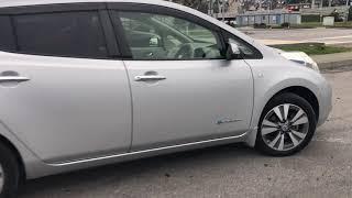 Сколько проедет Nissan Leaf в супер экономичном режиме. #nissanleaf