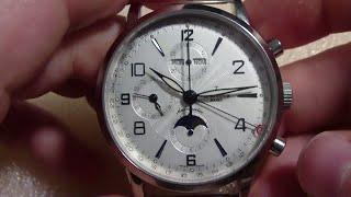 ETA 7751 Calendar chronograph watch, Zeno Watch Basel