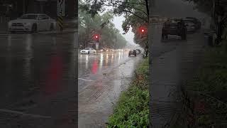 rainy day in Montreal- Canada 