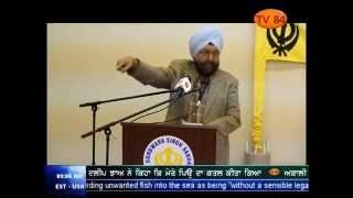 TV84 Special 12/17/14 Dr.Gurdarshan S Dhillon speaking in a 'Sikh Genocide Seminar' at Milpitas (CA)