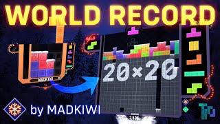 TETR.IO Snowball Board WR: 2,559.4m by MADKIWI