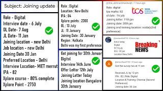 TCS Digital Candidates Mass Onboarding on 30 Jan 2025 | Remaining Joining in Jan | 500 New Timelines