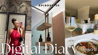 #digitaldiary : this is 21 ! | solo spa , dinner, church & nails