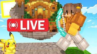 Playing Bedwars With Subscribers | Pika Network Bedwars Live | AhmedMinecraft