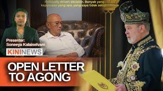 #KiniNews: Whistleblower pens open letter to Agong, reveals video on alleged corruption scandal