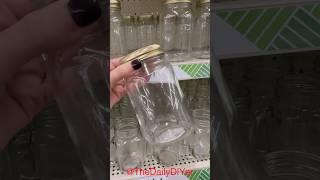 NEW Outdoor Mason Jar Ideas! #dollartree #masonjar #thedailydiyer