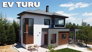 EV TURU | MÜSTAKİL BAHÇELİ VİLLA TURU | 3+1 153 M²