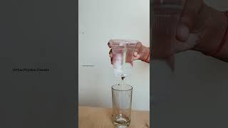 Water  Science Experiment (मजेदार experiment) #science #experiment #fun