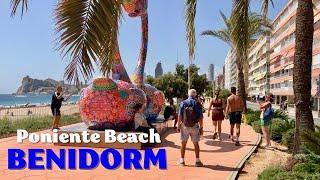 Visit Benidorm ️ Poniente Beach Modern Promenade Walking Tour in Alicante Spain