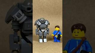 Lego FALLOUT X-01 Power Armor  #lego #legotutorial #fallout #shorts