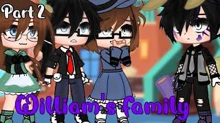 Afton family meets William's family part 2 fnaf gacha club {My Au}