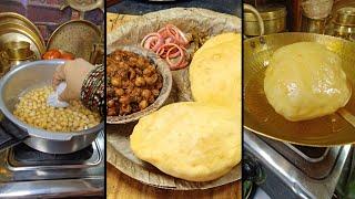 Homemade Chole Bhature#makeeathealthy