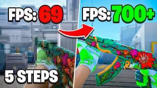 Five Easy Steps to Boost CS2 FPS in 2025 (0 INPUT DELAY SETTINGS GUIDE)