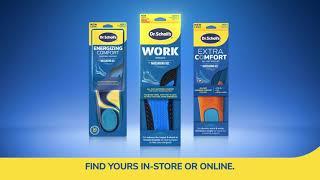 Dr. Scholl's® | There's a Dr. Scholl's® for That | Work Insoles with Massaging Gel®