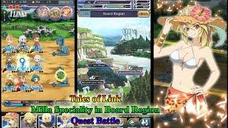 Tales of Link Milla Maxwell Special in Quest Battle